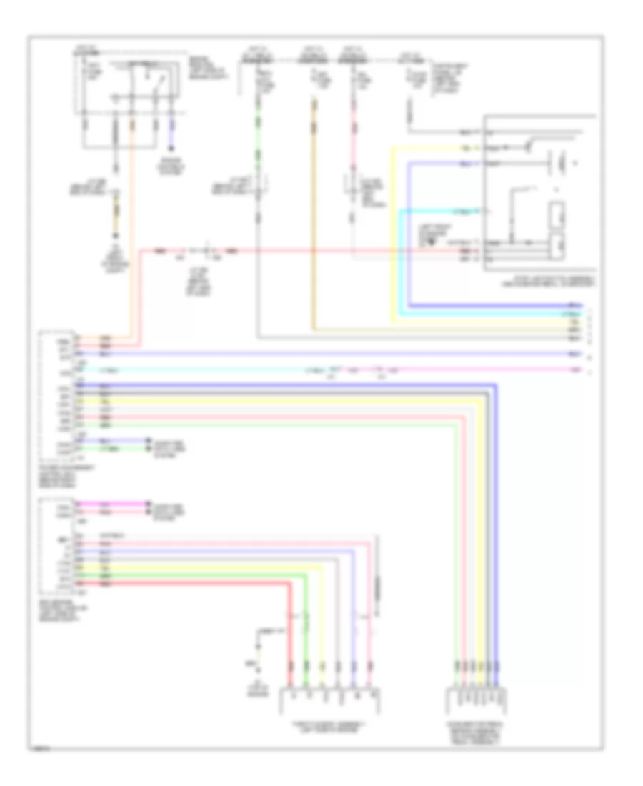 Cruise Control Wiring Diagram without Dynamic Radar Controls 1 of 2 for Lexus CT 200h 2014