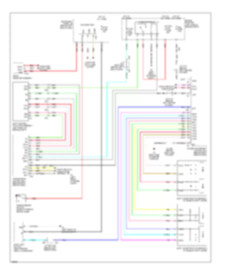 Shift Interlock Wiring Diagram for Lexus CT 200h 2014