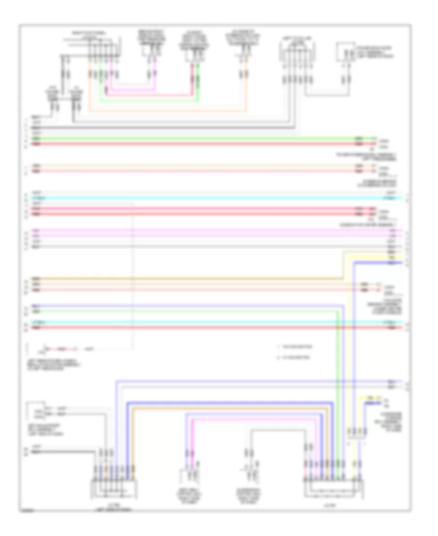 Computer Data Lines Wiring Diagram (2 of 3) for Lexus RX 450h 2010