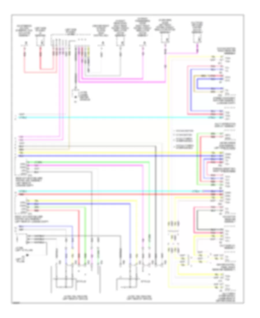 Computer Data Lines Wiring Diagram (3 of 3) for Lexus RX 450h 2010