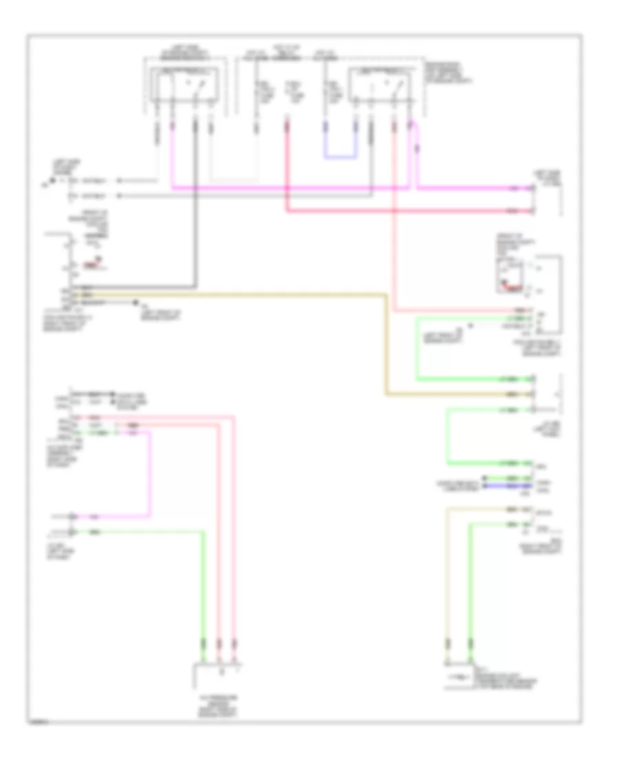 Cooling Fan Wiring Diagram for Lexus RX 450h 2010