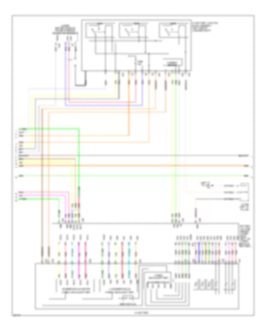 3.5L, Engine Performance Wiring Diagram (7 of 10) for Lexus RX 450h 2010
