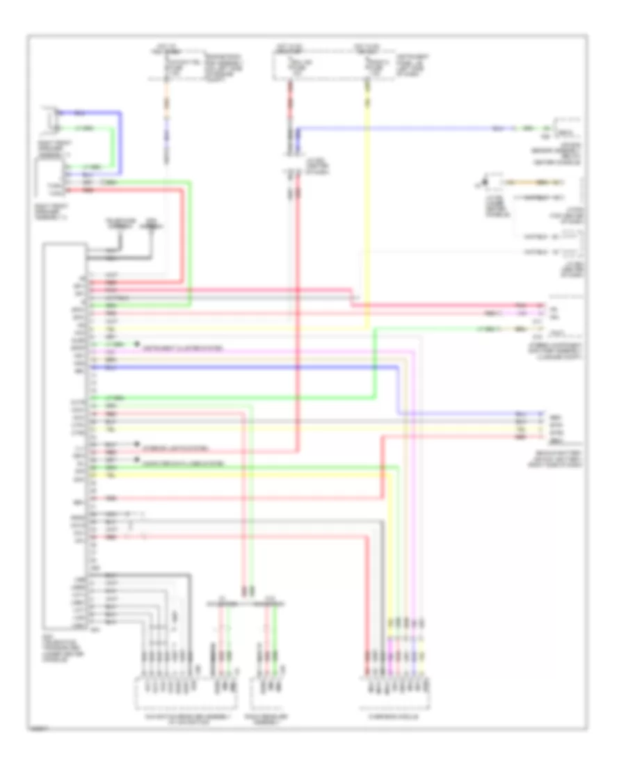 Telematics Wiring Diagram for Lexus RX 450h 2010