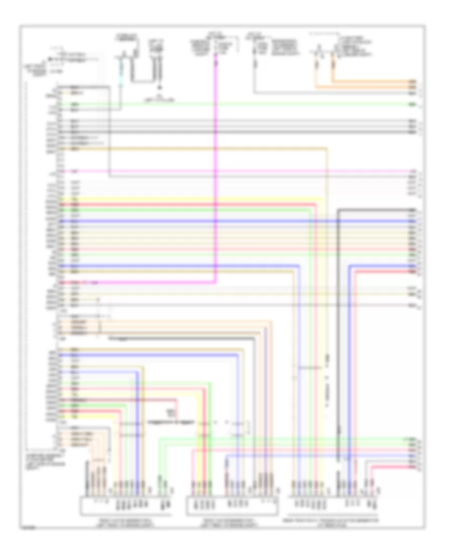Transmission Wiring Diagram 1 of 3 for Lexus RX 450h 2010