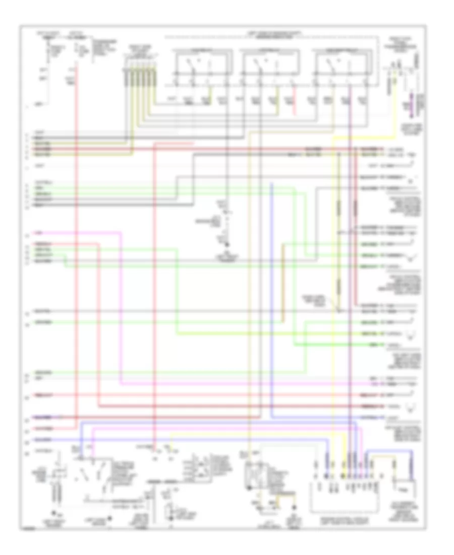 Air Conditioning Wiring Diagrams 2 of 2 for Lexus SC 430 2002