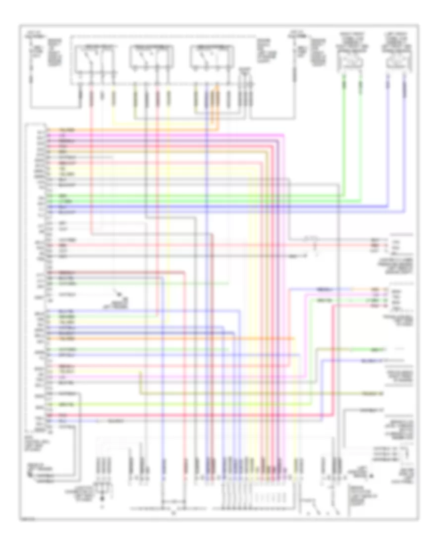 Anti lock Brakes Wiring Diagram 1 of 2 for Lexus SC 430 2010