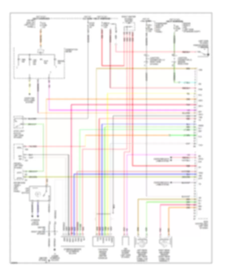 Anti lock Brakes Wiring Diagram 2 of 2 for Lexus SC 430 2010