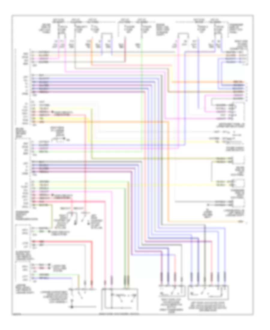 Anti theft Wiring Diagram 1 of 2 for Lexus SC 430 2010