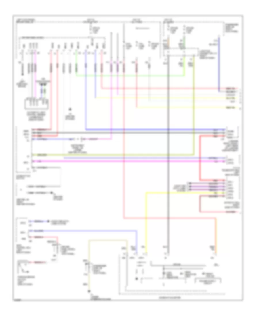 Headlamps Wiring Diagram (1 of 2) for Lexus SC 430 2010