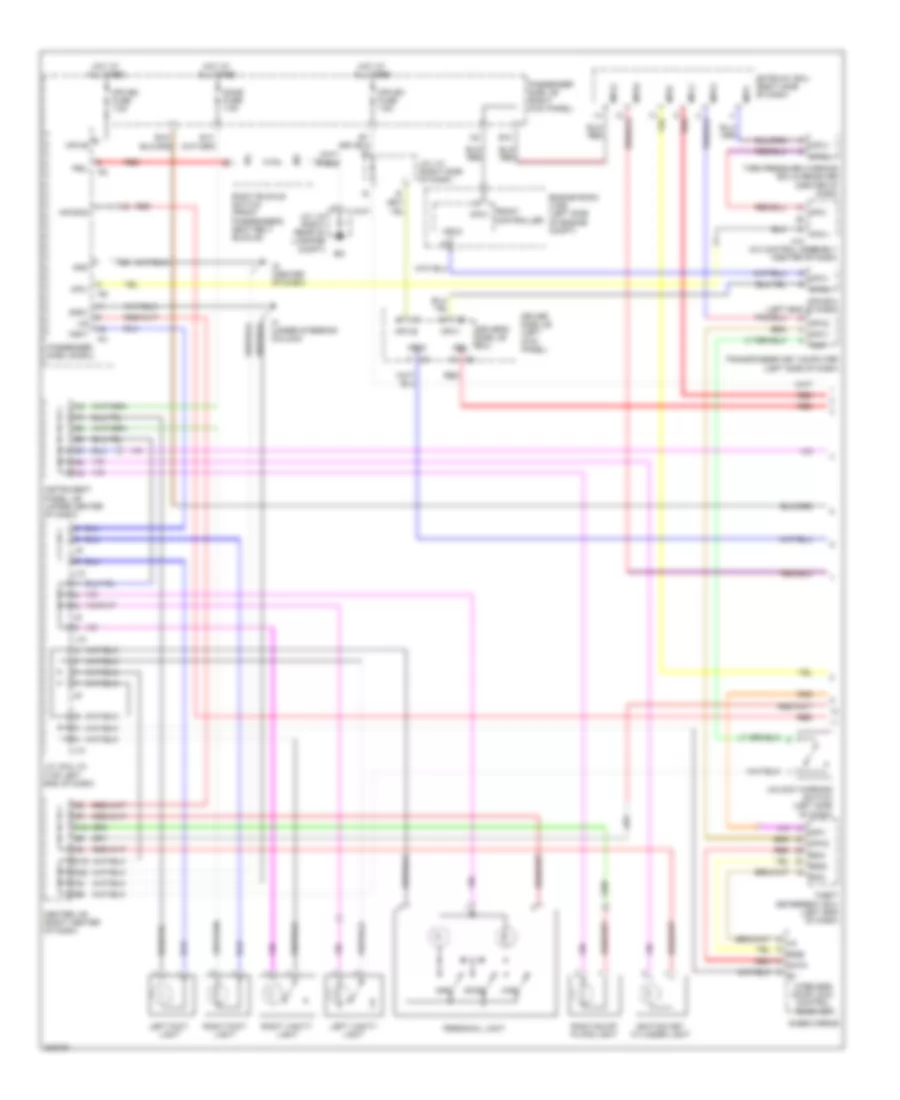 Courtesy Lamps Wiring Diagram 1 of 2 for Lexus SC 430 2010