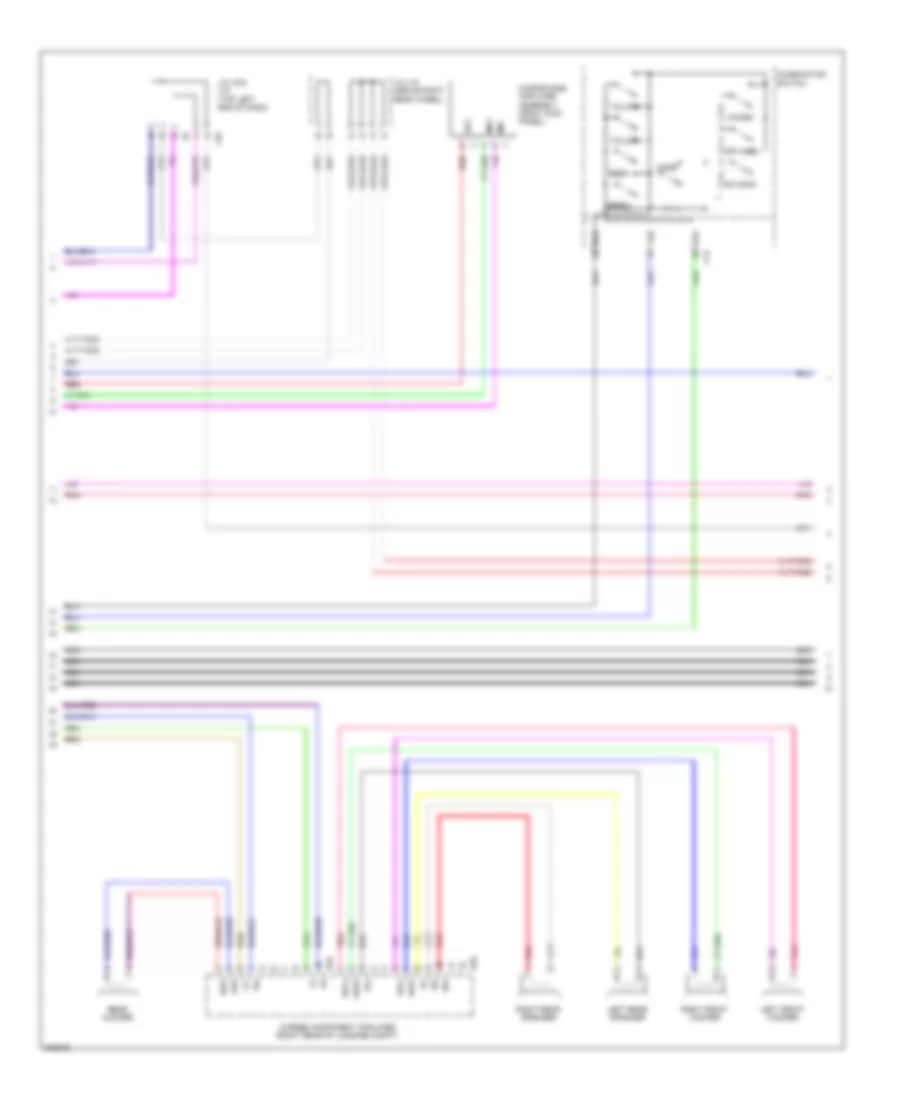 Navigation Wiring Diagram 2 of 4 for Lexus SC 430 2010