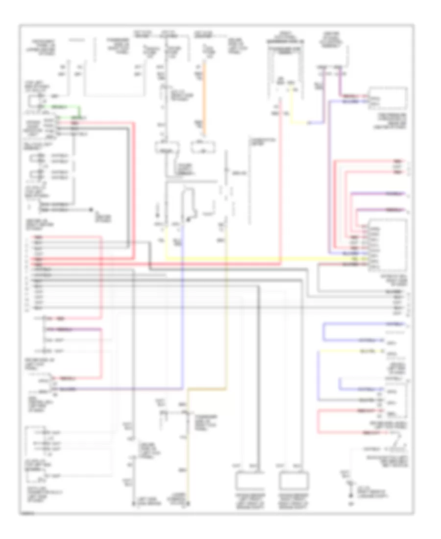 Supplemental Restraints Wiring Diagram (2 of 3) for Lexus SC 430 2010