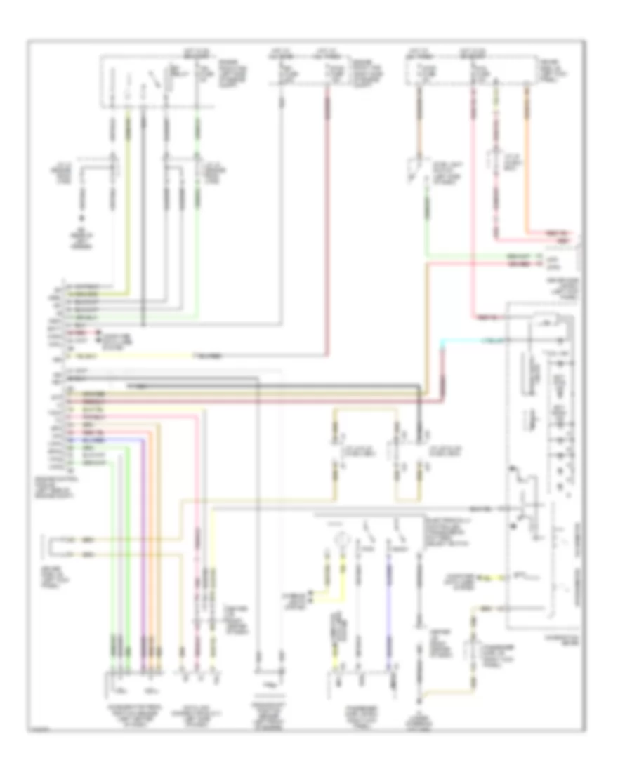 Transmission Wiring Diagram 1 of 2 for Lexus SC 430 2010