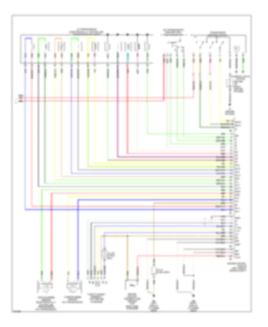 Transmission Wiring Diagram 2 of 2 for Lexus SC 430 2010