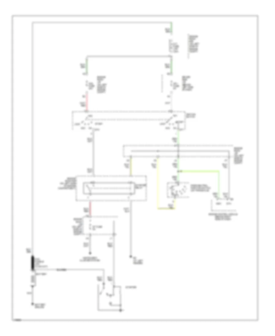 Starting Wiring Diagram for Lexus ES 300 2003
