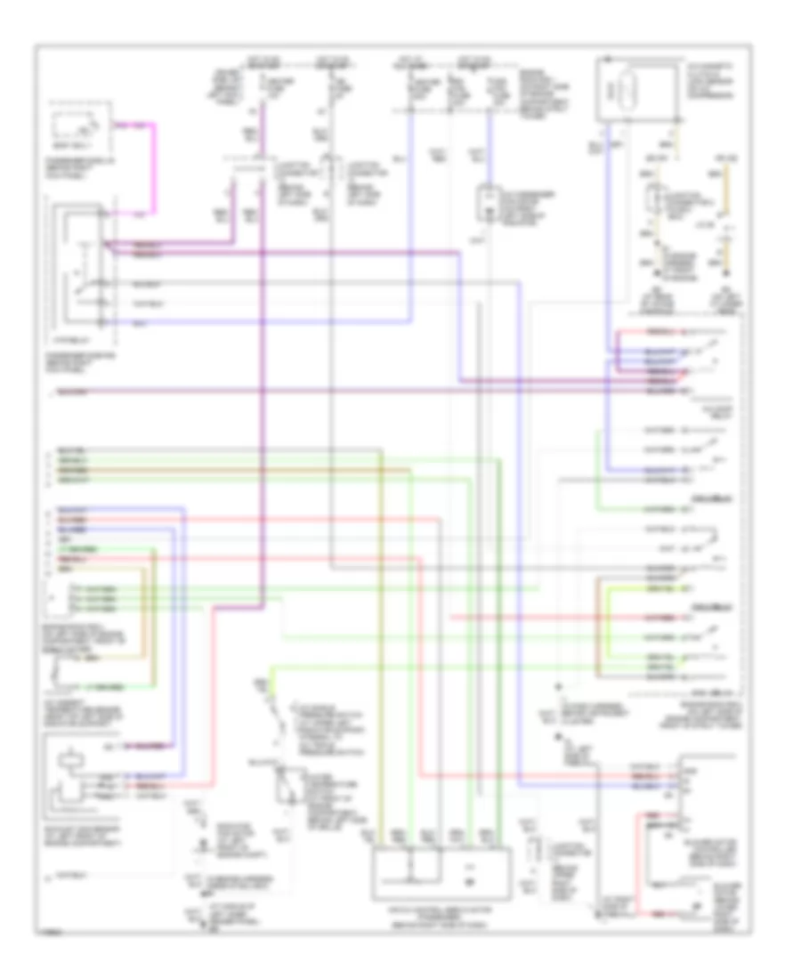 Automatic AC Wiring Diagram (2 of 2) for Lexus GS 300 2003