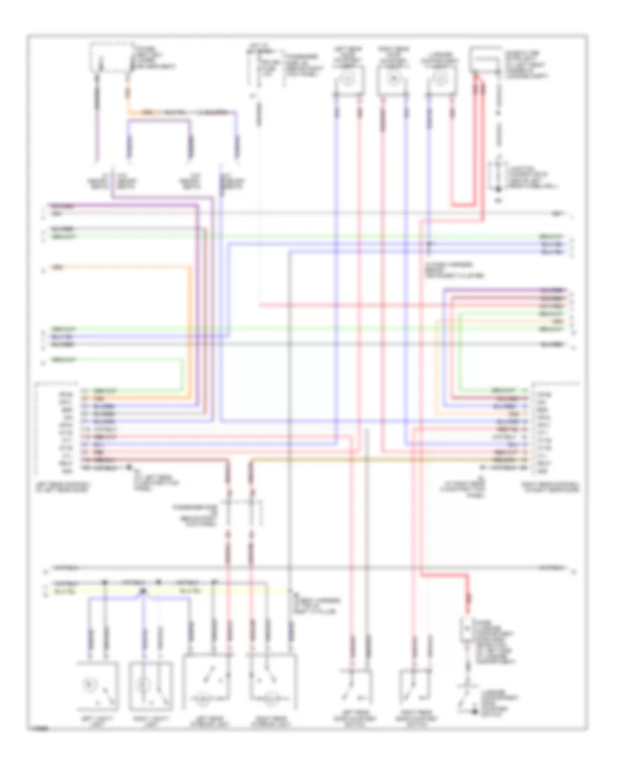 Courtesy Lamps Wiring Diagram (2 of 3) for Lexus GS 300 2003