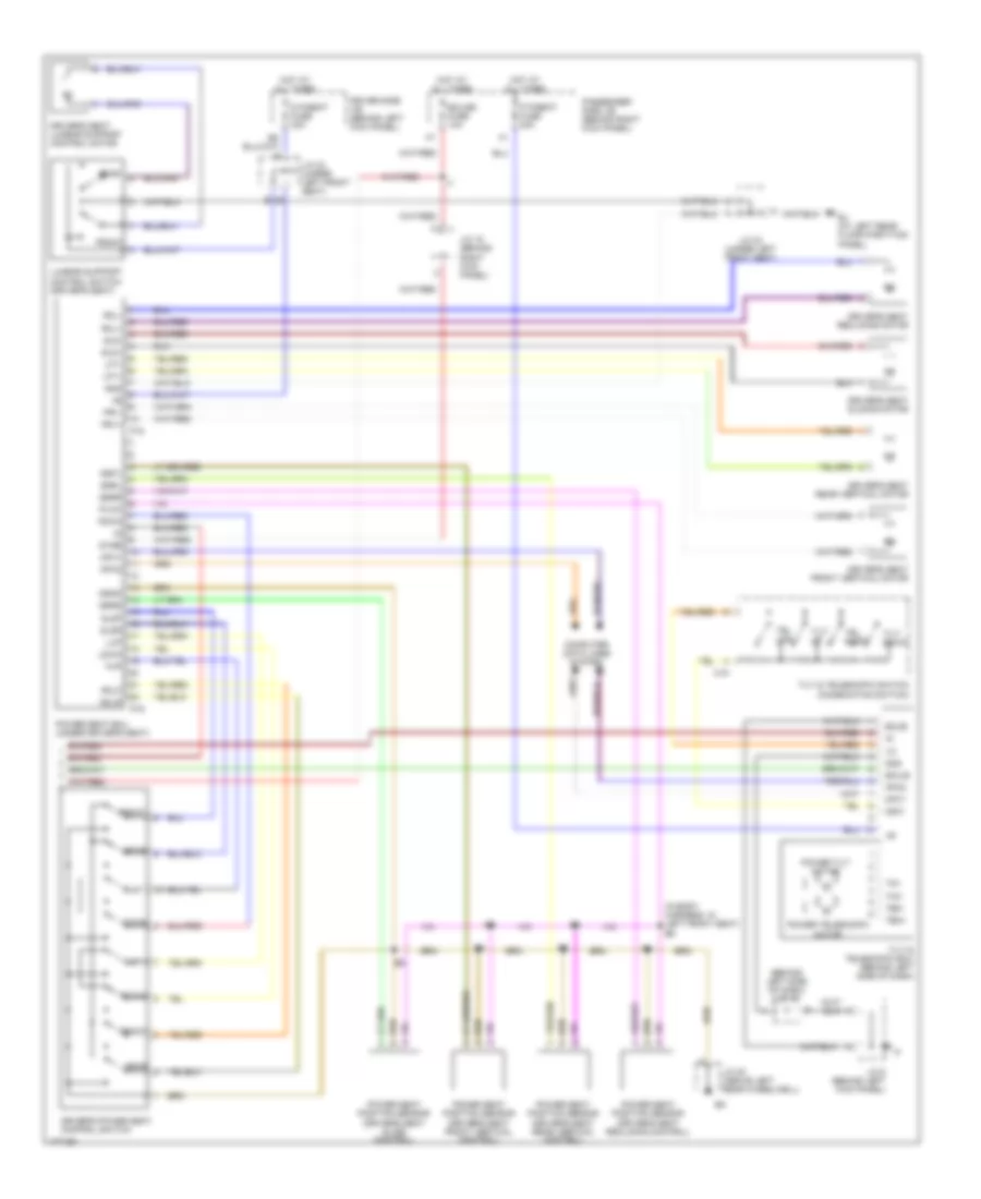 Memory Systems Wiring Diagram (2 of 2) for Lexus GS 300 2003