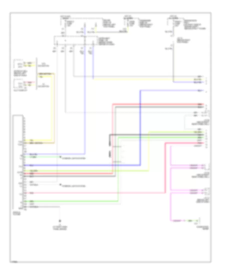 Radio Wiring Diagram with Mark Levinson 1 of 2 for Lexus GS 300 2003