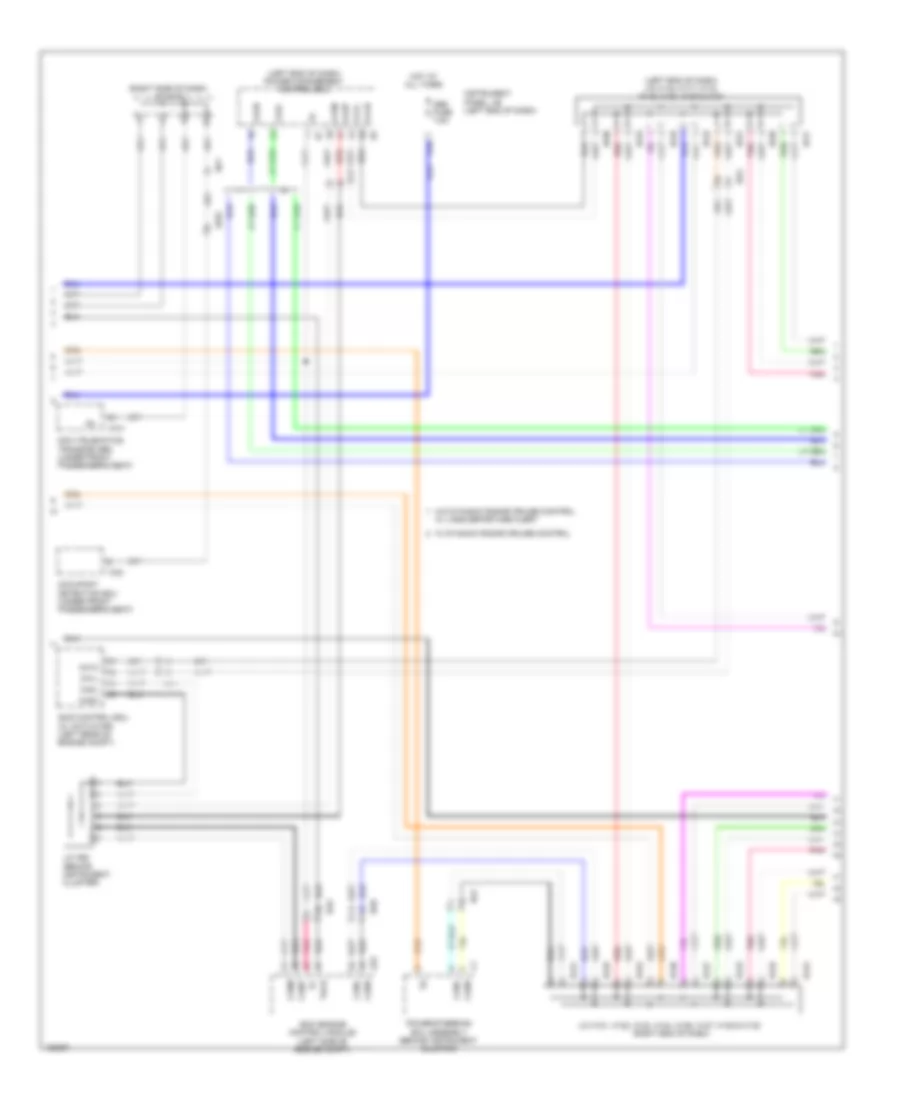 Computer Data Lines Wiring Diagram 2 of 4 for Lexus ES 300h 2014