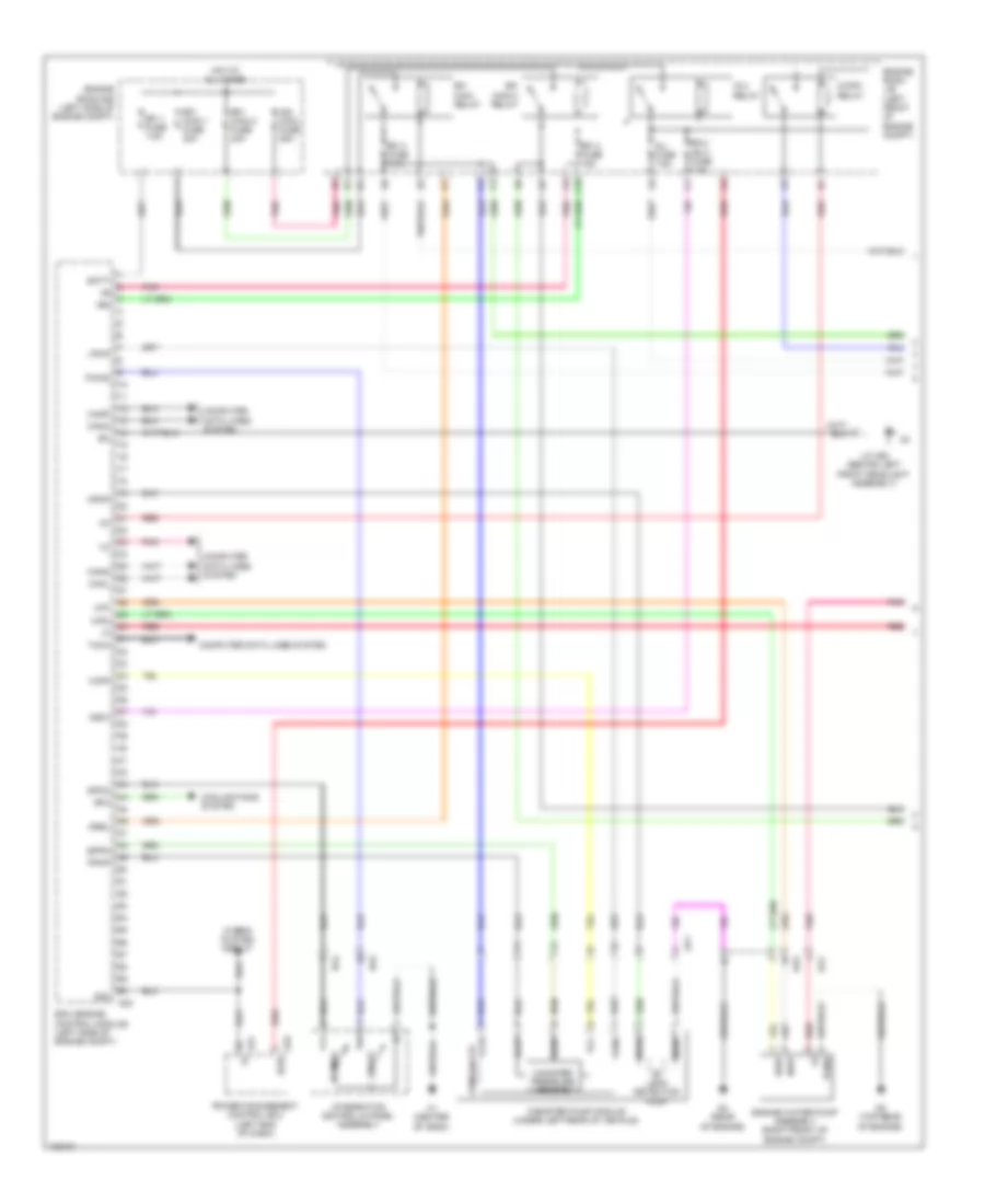 2 5L Hybrid Engine Controls Wiring Diagram 1 of 4 for Lexus ES 300h 2014