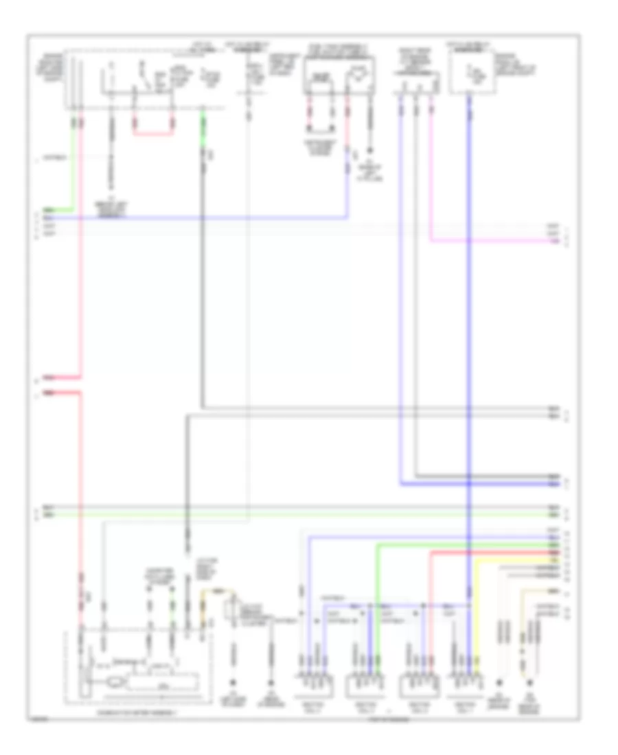 2 5L Hybrid Engine Controls Wiring Diagram 2 of 4 for Lexus ES 300h 2014