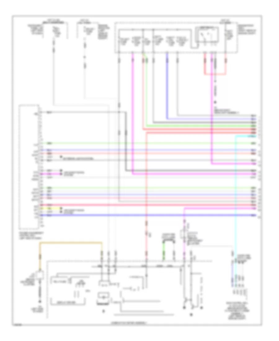 2 5L Hybrid Hybrid System Wiring Diagram 1 of 7 for Lexus ES 300h 2014