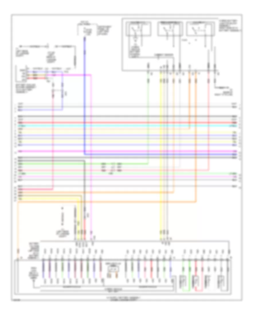 2 5L Hybrid Hybrid System Wiring Diagram 5 of 7 for Lexus ES 300h 2014
