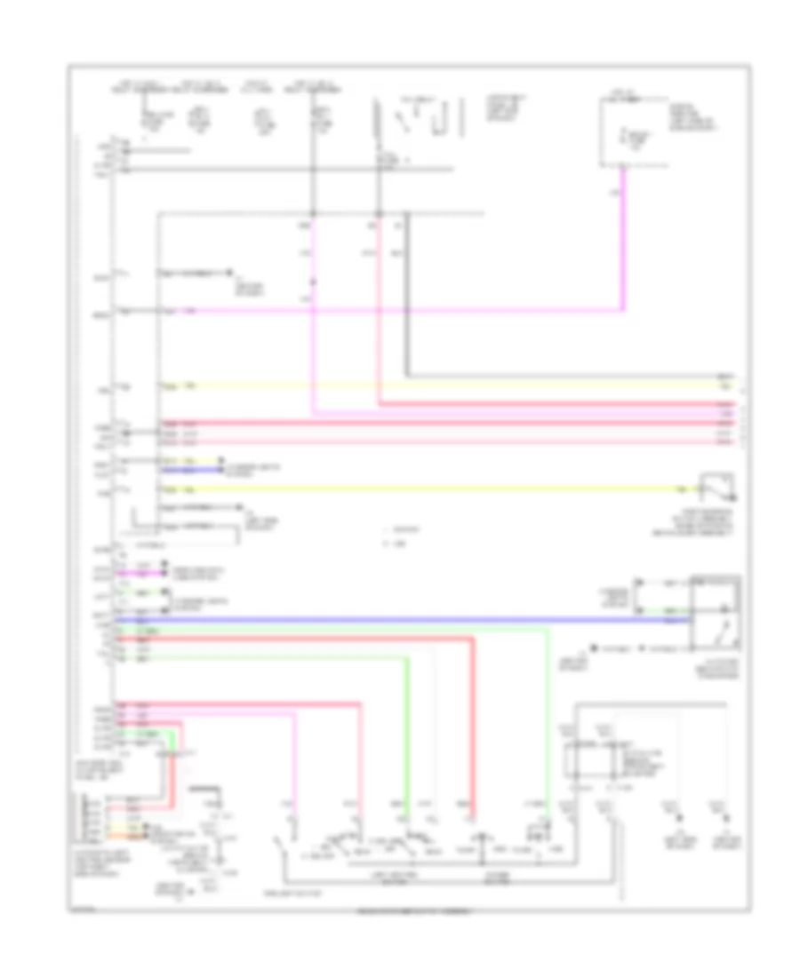 Headlamps Wiring Diagram (1 of 2) for Lexus ES 300h 2014
