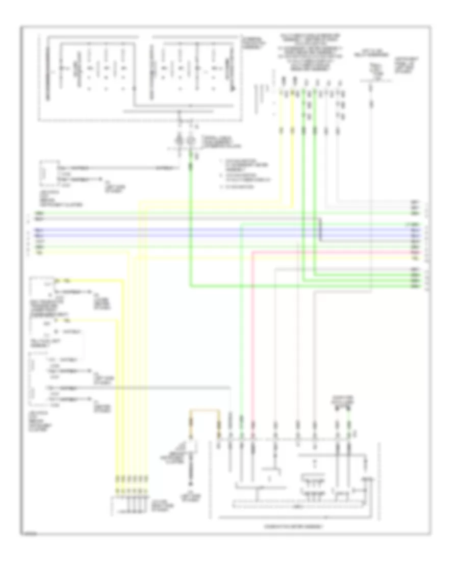 Instrument Illumination Wiring Diagram 2 of 5 for Lexus ES 300h 2014