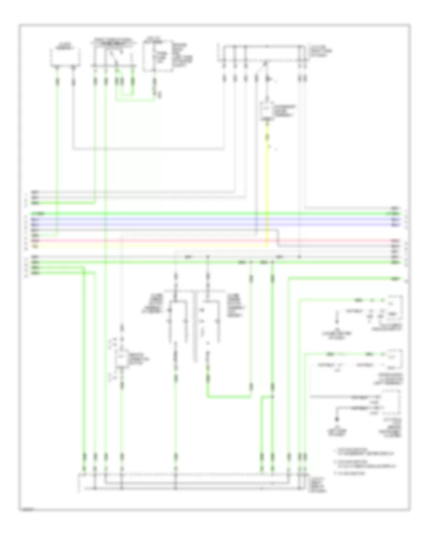 Instrument Illumination Wiring Diagram (3 of 5) for Lexus ES 300h 2014
