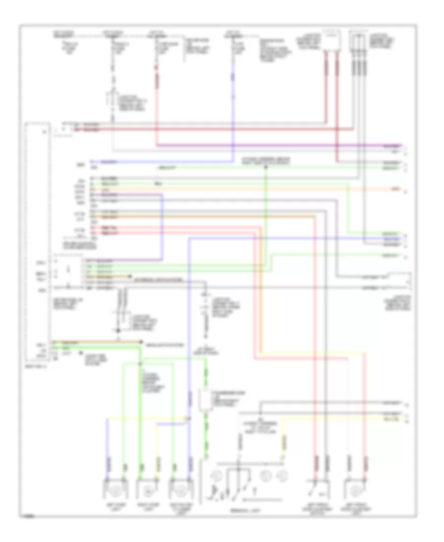 Courtesy Lamps Wiring Diagram 1 of 3 for Lexus GS 430 2003