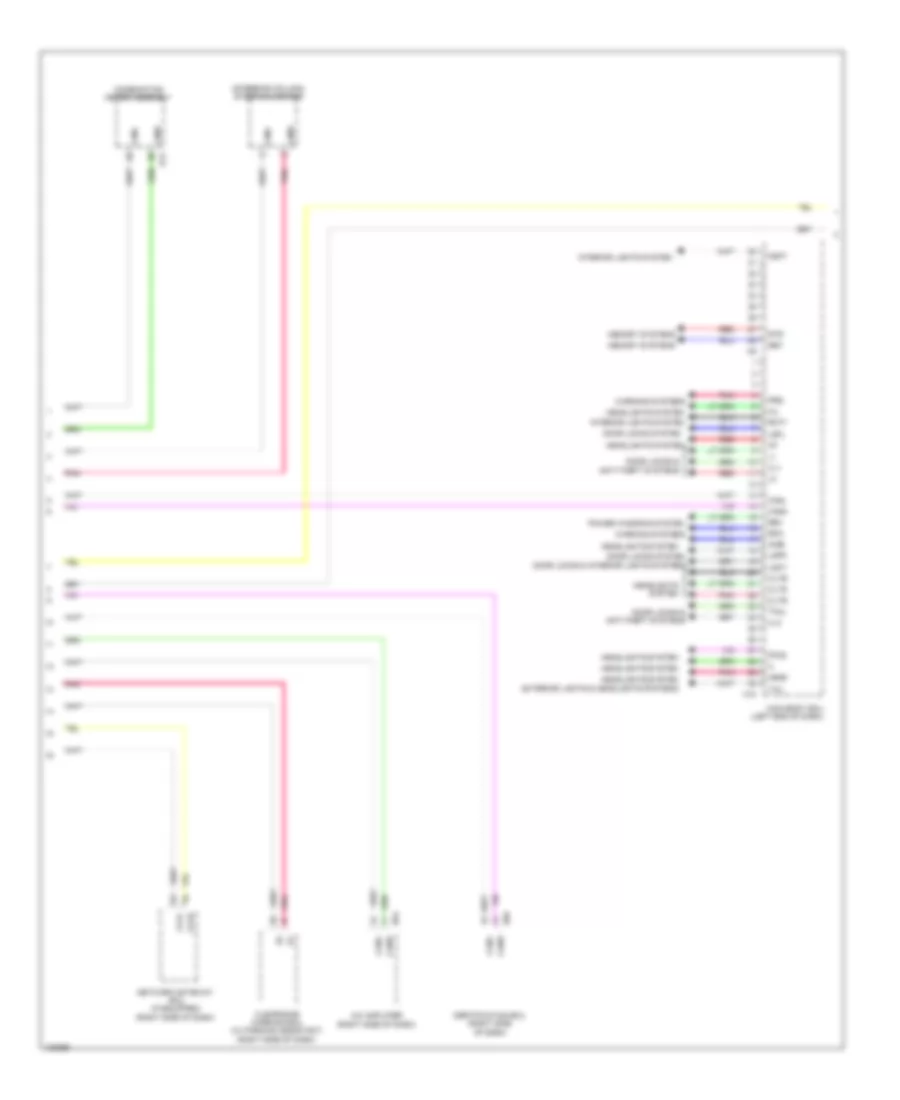 Body ECU Wiring Diagram (3 of 4) for Lexus ES 350 2014