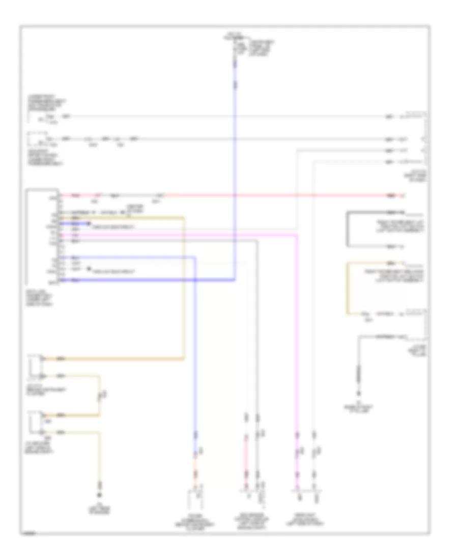 Data Link Connector Wiring Diagram for Lexus ES 350 2014