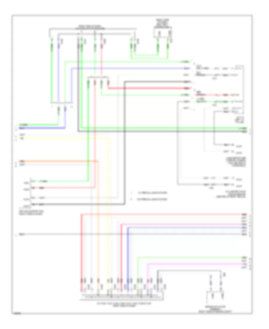 HighLow Bus Wiring Diagram (2 of 4) for Lexus ES 350 2014