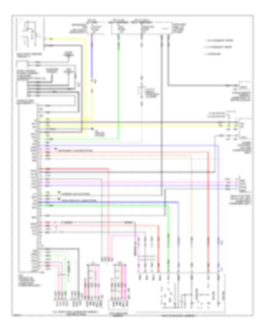 Telematics Wiring Diagram for Lexus ES 350 2014