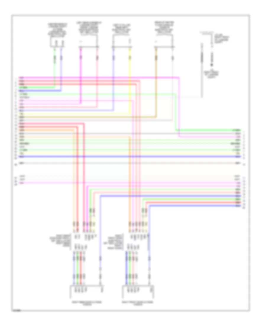 Anti-theft Wiring Diagram (3 of 7) for Lexus GS 350 2011