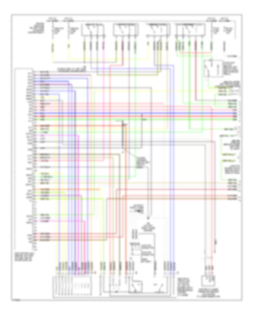 Anti lock Brakes Wiring Diagram 1 of 3 for Lexus GX 470 2003