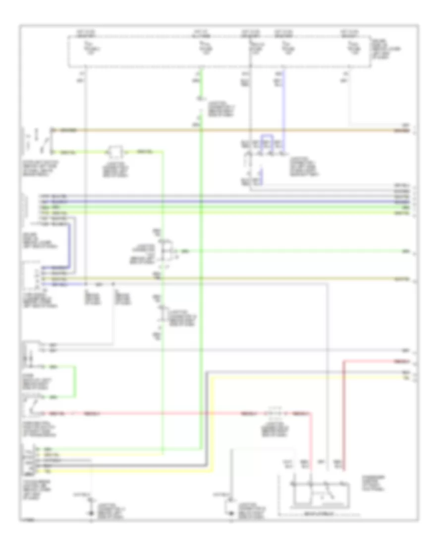 Trailer Tow Wiring Diagram 1 of 2 for Lexus GX 470 2003