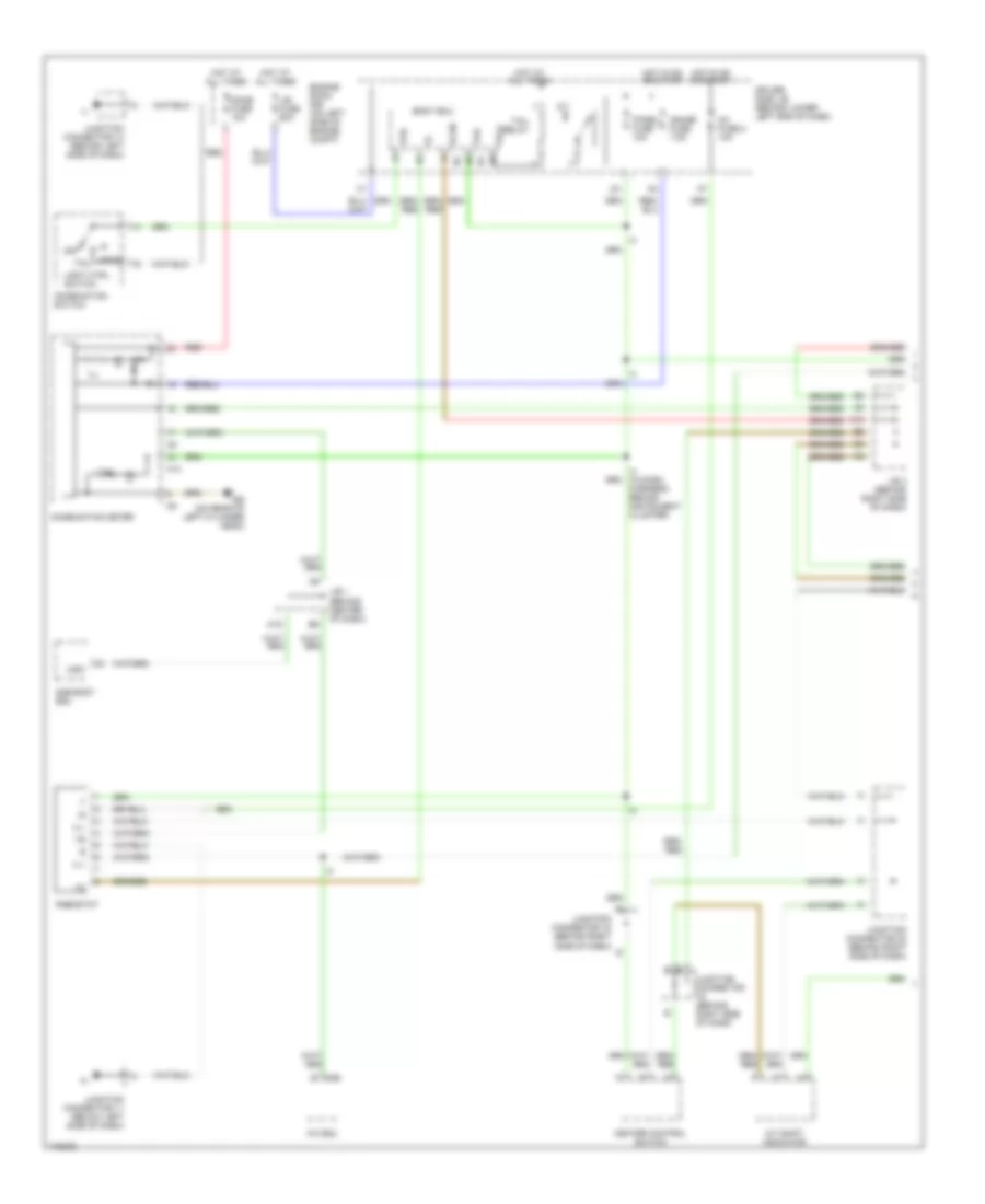 Instrument Illumination Wiring Diagram with Navigation 1 of 2 for Lexus GX 470 2003