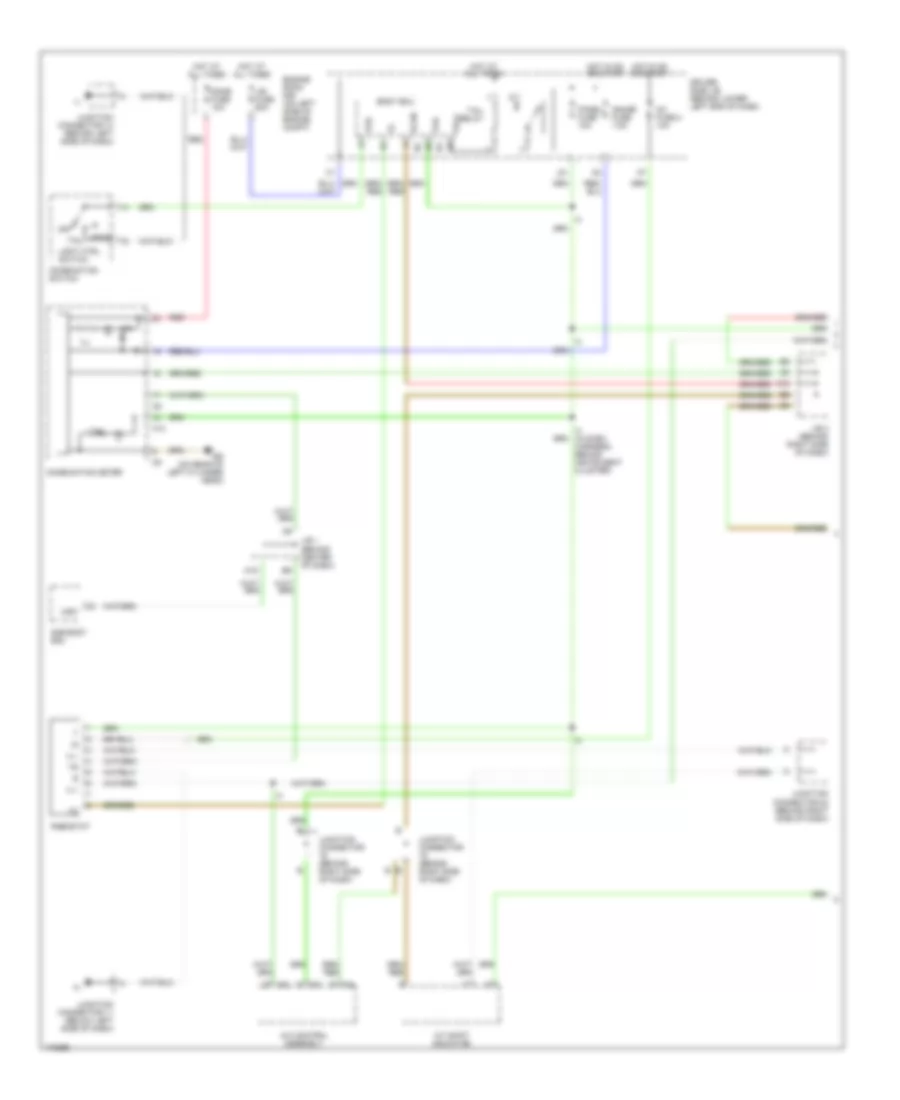 Instrument Illumination Wiring Diagram without Navigation 1 of 2 for Lexus GX 470 2003