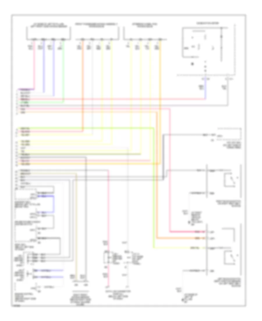 Supplemental Restraints Wiring Diagram (2 of 2) for Lexus GX 470 2003