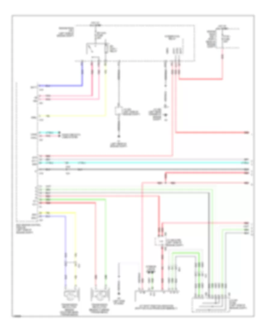 AT Wiring Diagram, 4WD (1 of 4) for Lexus GS 350 2014