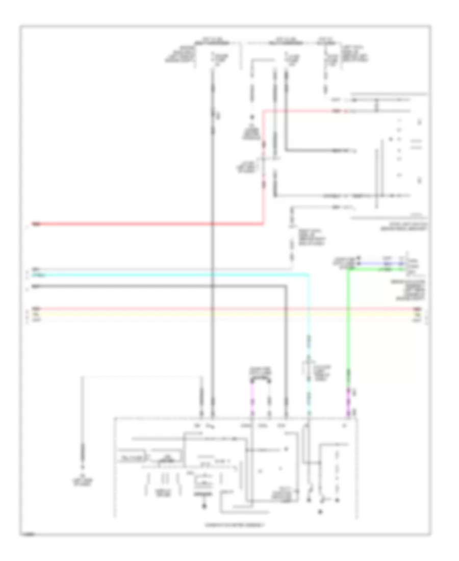 A T Wiring Diagram 4WD 3 of 4 for Lexus GS 350 2014