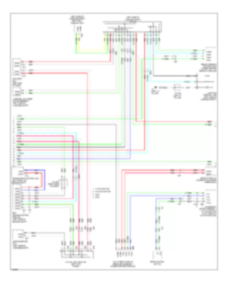 High Low Bus Wiring Diagram 3 of 4 for Lexus GS 350 2014