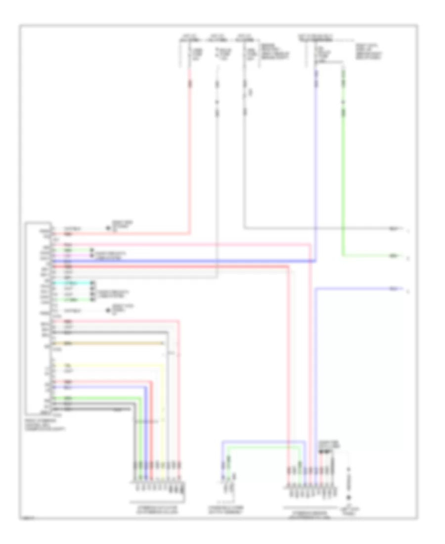 Progressive Power Steering Wiring Diagram 1 of 2 for Lexus GS 350 2014