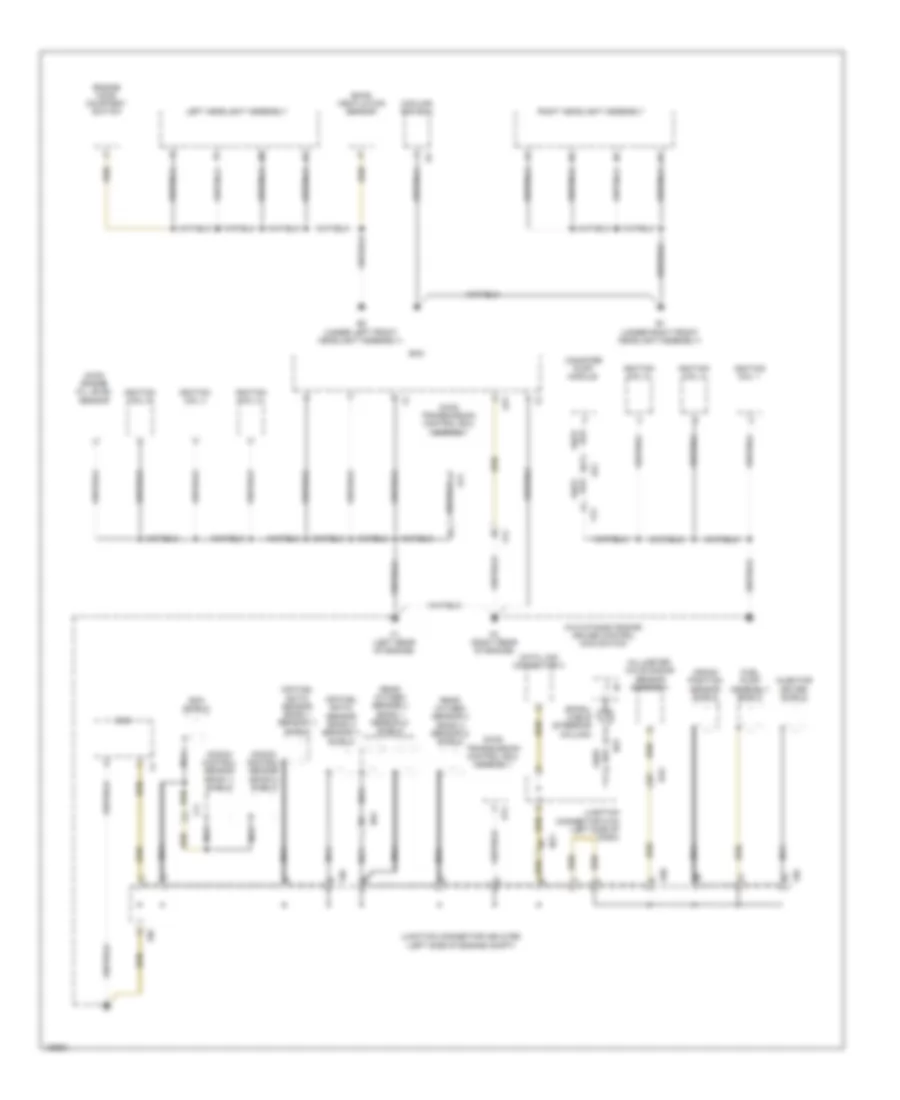 Ground Distribution Wiring Diagram (2 of 6) for Lexus GS 350 2014