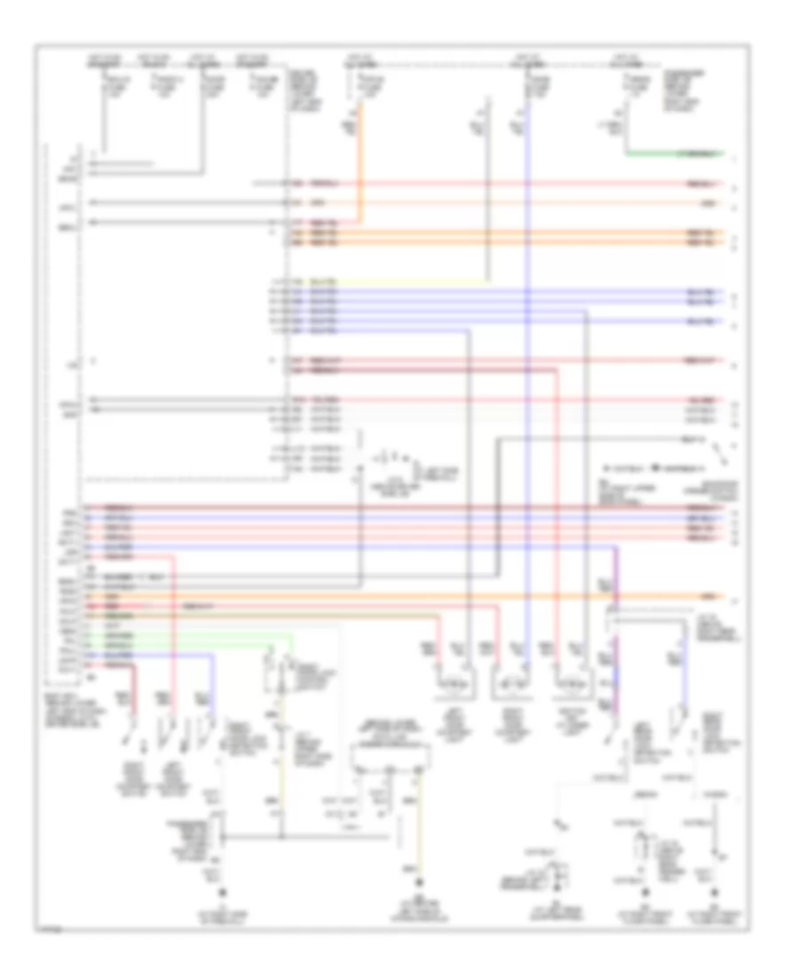 Courtesy Lamps Wiring Diagram 1 of 2 for Lexus IS 300 2003