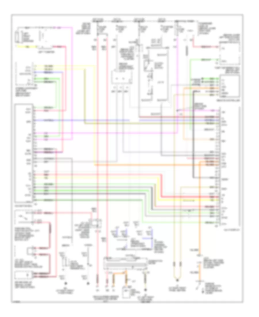 Navigation Wiring Diagram for Lexus IS 300 2003