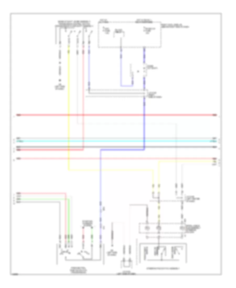 AT Wiring Diagram, 4WD (2 of 4) for Lexus GS 350 F Sport 2014